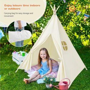 NWT Kids Canvas Play Tent